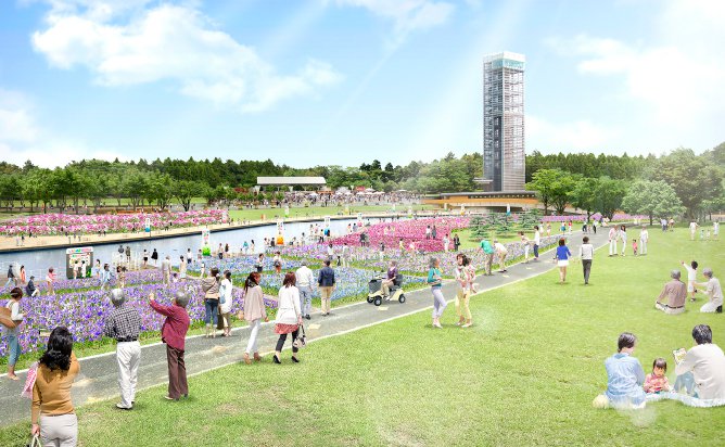 浜名湖ガーデンパーク会場のイメージ